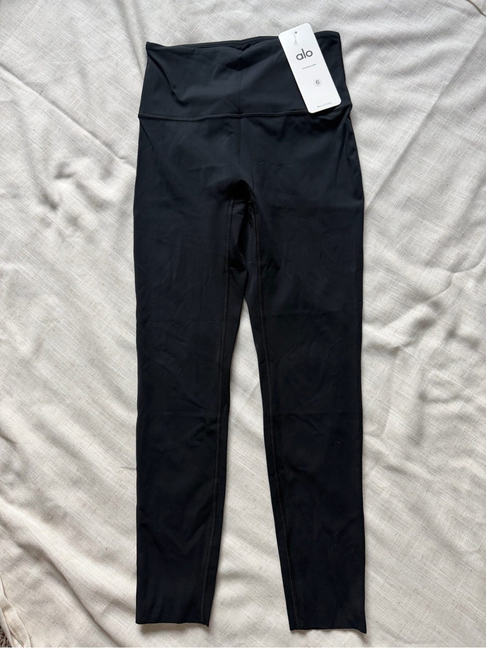 ALO Yoga Kids Black High-Waist Leggings